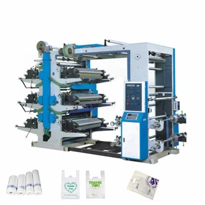Machine d'impression flexographique flexo 6 ​​couleurs