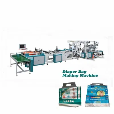 Machine de fabrication de sacs à langer