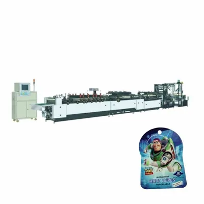 Machine de fabrication de sacs à fermeture sur trois côtés et à maintien vertical